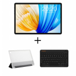 [Maailma esmaesitlus]Teclast P30S tahvelarvuti 10,1 tolli 1280x800 IPS Android 12 4 GB muutm&auml;lu 64 GB ROM MT8183 8 tuumaga GPS Type-C 6000mah metallist with a keybord and a case sinine