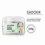 SADOER kurgi virsiku mull n&auml;omask muda puhastav poore kortsudevastane n&auml;omask nahahooldustoode 100g roheline