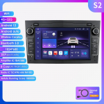 Hizpo Carplay 4G-LTE 8Core 2Din Android autoraadio GPS Opel Astra HJ Vectra Vauxhall Antara Zafira Corsa CD Vivaro Meriva Veda AutoRadio HeadUnit jaoks S2 4G 32G Black