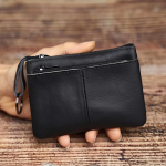 Ehtsast nahast minim&uuml;ndikott V&auml;ike rahakott Meestele Naiste Pruun Vintage vabaaja krediitkaart V&auml;ike kott T&otilde;mblukuga tasku v&otilde;tmekott NASVA