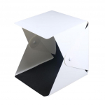 Mini fotostuudio valguskasti fotograafia LED Lightroom kaasaskantav valgusti One Size valge