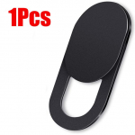 Veebikaamera kate katik magnet liugur plastikust kaamera kate iPadi tahvelarvuti veebi s&uuml;learvuti kaamera mobiiltelefoni objektiivide privaatsuskleebis 1PCS Black