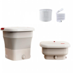 Kokkupandav pesumasin 11,5 l, uus t&auml;iendus ja pesupesemisv&otilde;imaluse suurendamine, sukkp&uuml;ksid sokid 【Basic】Elegant White