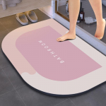 Super imav vaip, du&scaron;&scaron; libisemisvastane vannimatt Vannituba Lihtne vaip K&ouml;&ouml;k Sissep&auml;&auml;s Pehme uks Vanni k&uuml;lgmine Vannimatt Kodukaunistus 40cmX60cm