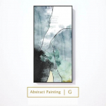 Kaasaegne abstraktne &otilde;limaal Tr&uuml;kis l&otilde;uendile P&otilde;hjamaade plakati seinakunsti pildid ruumi sisekujunduseks Esteetiline kodukaunistus Luksuslikud Cuadros 60cm&times;150cm NoFrame