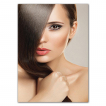 Juuksurisalong Dekoratiivmaaling Juuksurisalong Stiilimine Seinamaaling Plakat Kaasaegne juuksurisalong V&auml;rvimine Juuste Sein Art Decor HD2591 21x30 No Frame