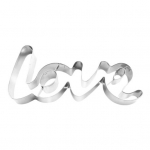 K&uuml;psisel&otilde;ikur armastuskirja kujuga kuumakindel pestav, kergesti lahti v&otilde;etav, t&ouml;&ouml;j&otilde;udu s&auml;&auml;stev s&uuml;nnip&auml;evakoogil&otilde;ikur k&ouml;&ouml;gi jaoks LOVE h&otilde;be