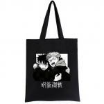 Jujutsu Kaisen Koomiksid Gojou Satoru Korea must l&otilde;uendist kott Anime naiste &otilde;lakott Kawaii roosa t&uuml;druk 24*26cm beež