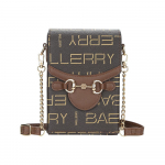 Baellerry Prinditud Naiste &Otilde;lakotid Moodisain Crossbody Messenger Bag Brand Telefonikotid Rahakotid Rahakotid 17cm*12cm*5cm kohv