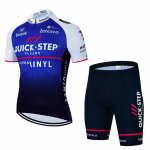 Quick&middot;Step Cycling Jersey komplekt MTB Maillot suvine ALPHA-VINYL Rattas&otilde;iduriided Maanteeratta s&auml;rgid &Uuml;likond Jalgrattatopsid Ropa Ciclismo M