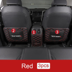 Nahast auto kick-matid Auto istme seljakaitse kattepadi Hyundai Tucson 2022 2023 NX4 h&uuml;briidsisu jaoks Black 3pcs black