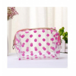 V&auml;ike v&auml;rske Wave Point tualett-tarvete organiseerimiskott Veekindel l&auml;bipaistev PVC meigikott