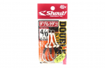 Shout 329-DK Double Kudako Silver Assist rigged konks, suurus 4/0 (7444)