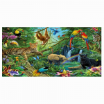 DIY Teemantmaalikomplektid Loomamaailm Mets 5D Suured Teemanttikandid Loomade Ristpistes Elutoa Kunst Kodukaunistus 30x60CM