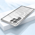 Luksuslik metallist kaitseraua kaamera kaitsekate Samsung Galaxy S23 S22 Ultra S21 Plus S20 S21 FE Note 20 10 Magnetic Magsafe p&otilde;rutuskindel telefoni kate For Galaxy S21 Ultra h&otilde;be