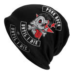 T&auml;navar&otilde;ivad Punk Rock Metalcore Heavy Metal Hard Rock Muusika Skullies Beanies Winter Slouchy Beanie M&uuml;ts Kootud Kapoti m&uuml;ts suusale One Size