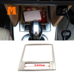 Roostevaba teras VW Volkswagen Touranile 2005-13 14 2015 Auto k&auml;etoe siseuks Kausi kaitseraam Katte trimm Central Control gray
