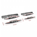 Auto Kleebised Embleem M&auml;rk Mini Cooper S John Cooper Works R50 R52 R53 R55 R56 R57 R58 R59 R60 R61 F55 F56 Clubman Countryman for 135mm Stickers
