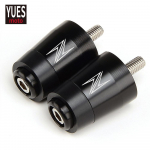 Mootorratta tarvikud Juhtraua k&auml;epideme otsa k&auml;epideme r&otilde;ngaste kate KAWASAKI Z400 Z750 Z800 Z900 Z900RS Z1000 Z1000SX jaoks must