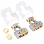 Auto aku klemmi pistikud 0248 m&otilde;&otilde;tur AWG positiivne negatiivne aku klemmi klambrid auto mitmev&auml;rviline