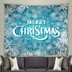 Avaleht Merry Christmas Gobel&auml;&auml;n Seinale riputatav taust J&otilde;ulupuu j&otilde;ulukingitus J&otilde;uluvana gobel&auml;&auml;n 100x75cm