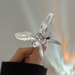 Metallist vedel liblikas juukseklambrid, mood naised, elegantsed temperamendiga haiklambrid, t&uuml;drukud, magusad laheda stiiliga juukseaksessuaarid