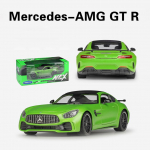 1/24 Welly Mercedes Benz AMG GT R sulamist sportauto mudel survevalu metallist m&auml;nguasi v&otilde;idus&otilde;iduautod mudelid simulatsioonid lastele kingitused 1/24-19.5x8.3x5.5cm roheline