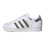 adidas Superstar Big Kid Valge Kamuflaaž Laste Tossud Pilvevalge Oliiviroheline-Strata HQ4287 36⅔