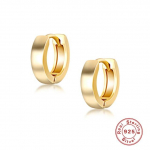 P&auml;ris 925 h&otilde;bedased k&otilde;rvar&otilde;ngad naistele Minimalistlikud l&auml;ikivad r&otilde;ngask&otilde;rvar&otilde;ngad kontori naistele moeehted Boucle Oreille Femme kuld