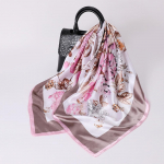 Kvaliteetsed luksuslikud siidist sallid peapael Sallid kaelasall naistele kett siidist sall naiste dekoratiivne sall 90cm