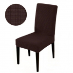 Jacquard tooli kate s&ouml;&ouml;gitoa Stretch Polar fliisist tooli istmekate Lihtne pestav tooli kate k&ouml;&ouml;gi banketi hotelli jaoks valge