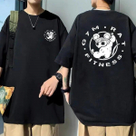 Jaapani anime Demon Slayer Uzui Tengen T-s&auml;rk Unisex Naiste Unisexga Suured T-s&auml;rgid Naljakad topid Muscle Rat Fitness Print T-s&auml;rgid L