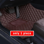 Car Floor Mats For Mazda Cx-30 cx30 2023 2022  Auto Carpets Protect Waterproof Interior Accessories Foot Rugs Custom front 1pcs blk black black