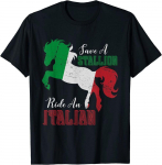 Stallion Italian Design Great Premium Unisex T-s&auml;rk S