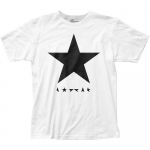 David Bowie staar Rock N Roll Music Band Tee White Unisex T-s&auml;rk S