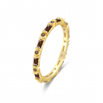 ANDYWEN 925 Sterling h&otilde;be Kolm tsirkoonist s&otilde;rmust tsirkoon roheline kohv must naiste ehted rock punk ehted 6