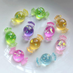 10 tk Vikerkaarev&auml;rvi kristallkompvekid Rhinestones isetehtud ehted dekoratiivsete aksessuaaride valmistamine j&otilde;ulupeo jaoks dekoratiivsed kivid mitmev&auml;rviline