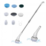 Scrubber ספין חשמלי אלחוטי 2 מהירויות כוח ניקוי מברשת Scrubber עם 7 מברשות להחלפה must