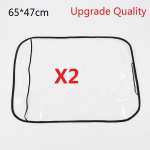 2tk/1tk Moodsa disainiga autoistme seljakaitse l&auml;bipaistev kate lastele jalamatt mudapuhastus 2PCS
