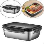 Bento Box Toiduhoidla Mitmeotstarbeline puuviljamahuti s&auml;ilitusl&otilde;una k&uuml;lmkapi jaoks 850ml