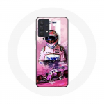 &Uuml;mbris Samsung Galaxy A32 5G vormel 1 Sergio P&eacute;rez F1 Driver Pink jaoks