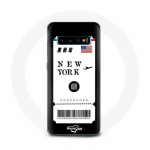 &Uuml;mbris Samsung Galaxy S10 Edge New Yorgi lennukipileti jaoks