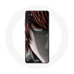 &Uuml;mbris Samsung Galaxy A41 Light Yagami Death Note Manga Anime jaoks