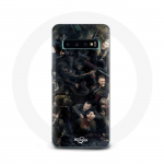 &Uuml;mbris Samsung Galaxy S10 Plus Vikings Teaser 6. hooaja plakati tegelased Art