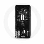 Coque pour Samsung Galaxy S7 Edge BTS Signature Members Rm Jin Jimin V Suga Jungkook J-hope - Maniacase