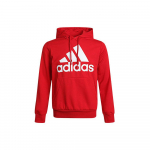 Adidas Essentials fliisist kapuutsitr&ouml;&ouml;s logotr&uuml;kiga ja n&ouml;&ouml;riga Meeste kapuutsitr&ouml;&ouml;s helekarlane GV0249 S