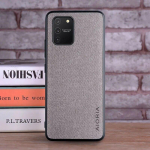 &Uuml;mbris Samsung Galaxy S10 Lite coque Luksuslik tekstiil Nahast kate pehmest TPU-st k&otilde;va kate samsung galaxy s10 lite &uuml;mbrisele S10 Lite