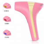 3 peaga HR/SR/FR multifunktsionaalne IPL laseriga karvaeemaldusseade j&auml;&auml;jahutav valutu epilaator naha noorendamiseks unisex juuste eemaldamise t&ouml;&ouml;riist EU roosa