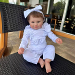 60 cm kunstlik nukum&auml;nguasi Meadow Bloodline N&auml;htav 3D-nahk Reborn Baby Doll Realistlik juurtega juustega t&uuml;drukule kingitus lastele m&auml;nguasi