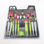 1 komplekt (15 tk) Kalastusujukid Vertikaalne poi Sea ith Kummid Mix Size Color For Fishing Tools must
